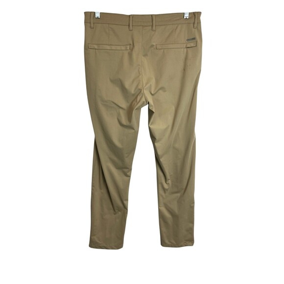 Twillory Tailored for Performance Men's Khaki Pants  Size 34  Golf Office Travel - Picture 3 of 12